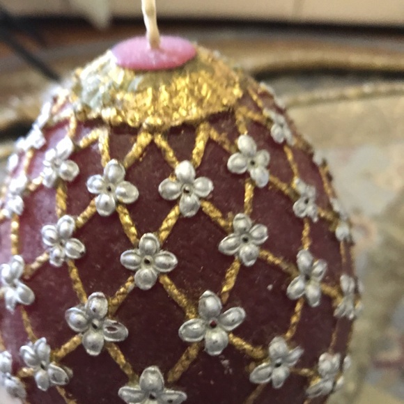 Faberge style candle - Picture 2 of 4